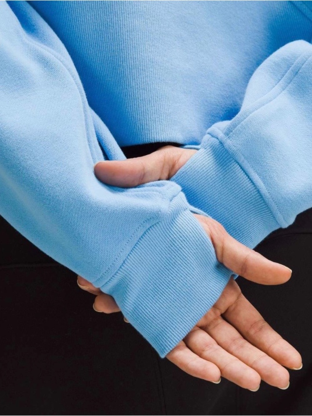 lululemon athletica Scuba Oversized Funnel Neck Aero Blue - Picture 4 of 6